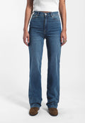 Dr. Denim Moxy High Straight Jeans - Vale Mid Used - Kubanna