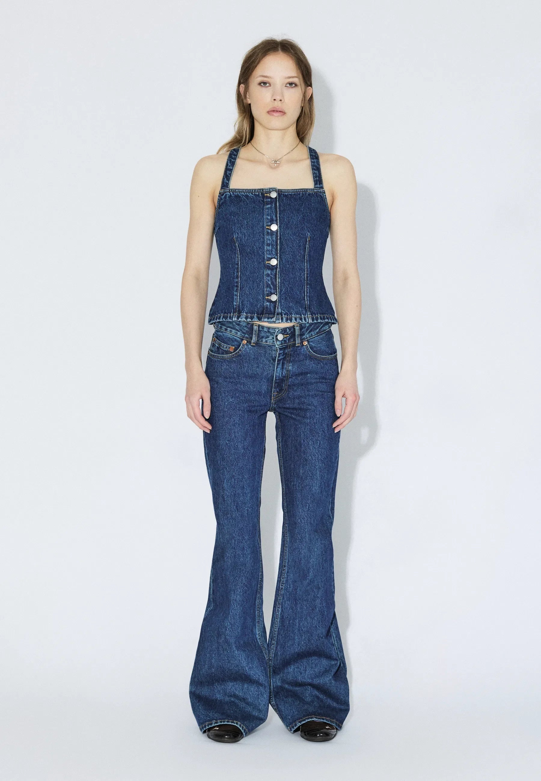 Dr. Denim | Naimh Top – Stream Dark Retro Vintage - Kubanna