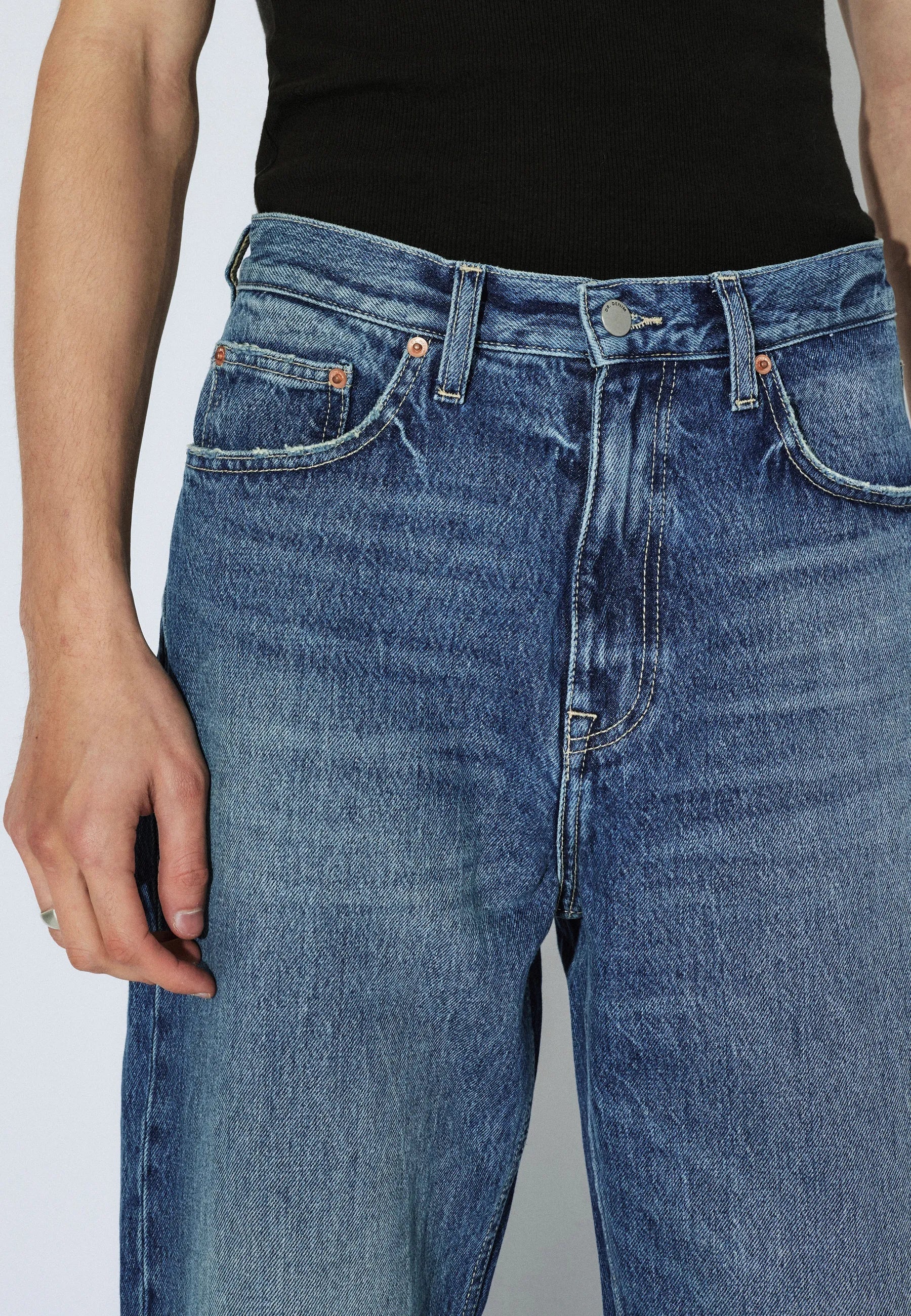 Dr. Denim | Omar Relaxed Jeans – Drift Mid Used - Kubanna