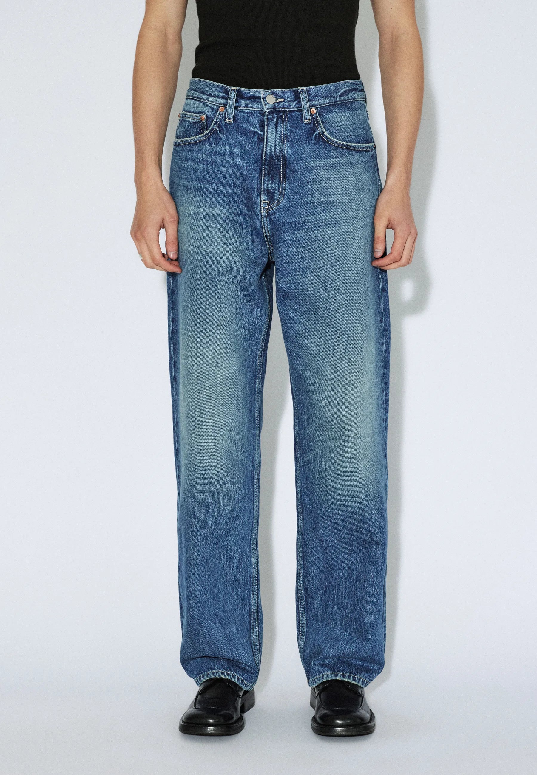 Dr. Denim | Omar Relaxed Jeans – Drift Mid Used - Kubanna