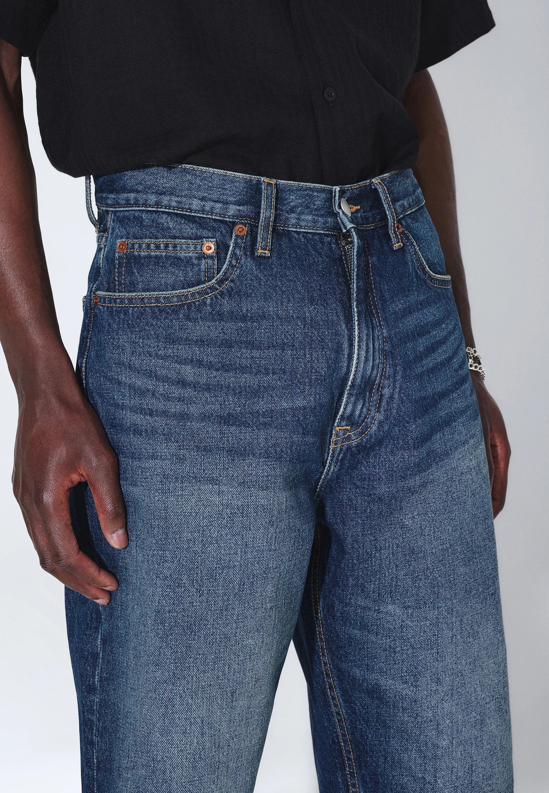 Dr. Denim | Omar Shorts - Stream Dark Fade Vintage - Kubanna