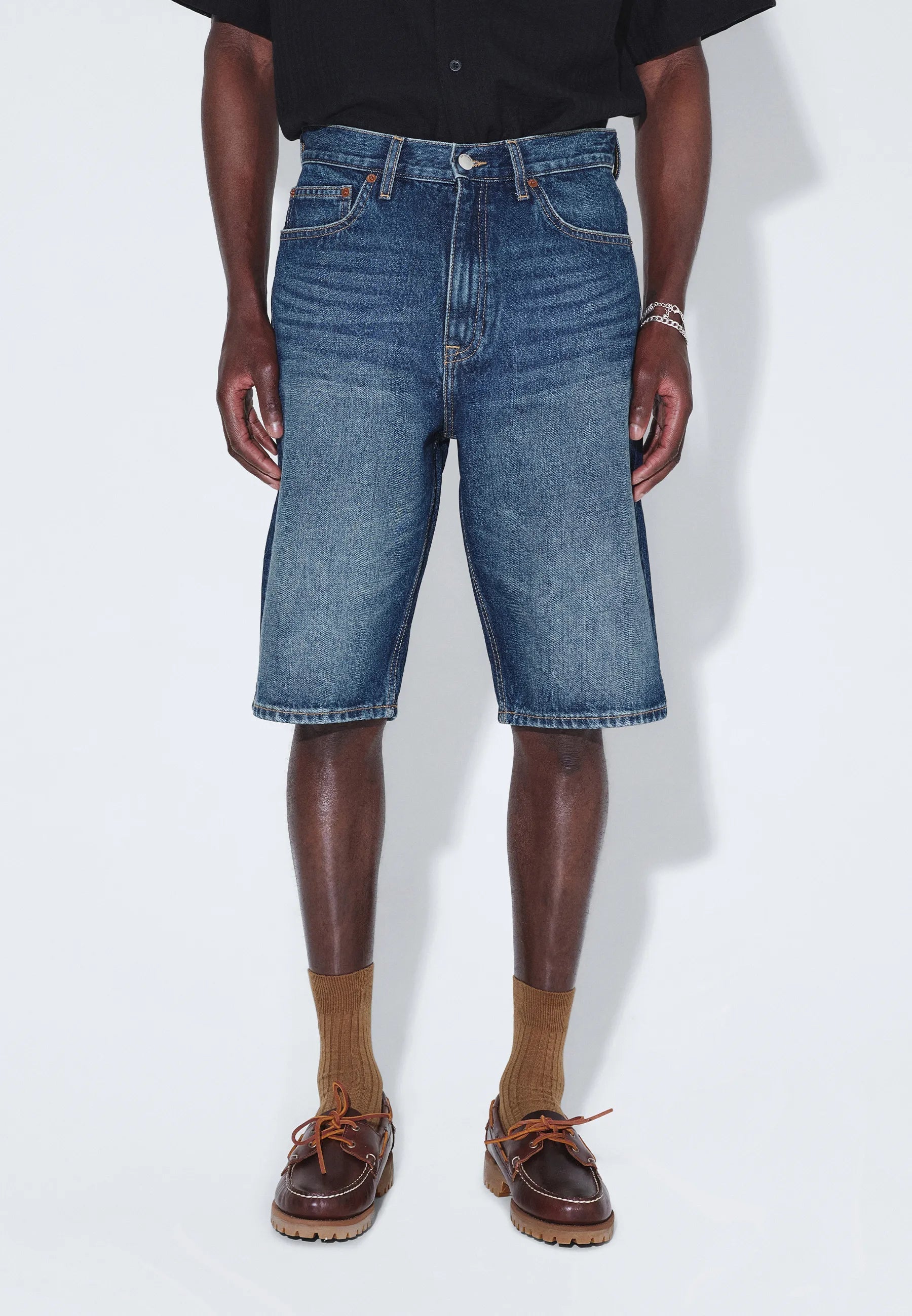 Dr. Denim | Omar Shorts - Stream Dark Fade Vintage - Kubanna