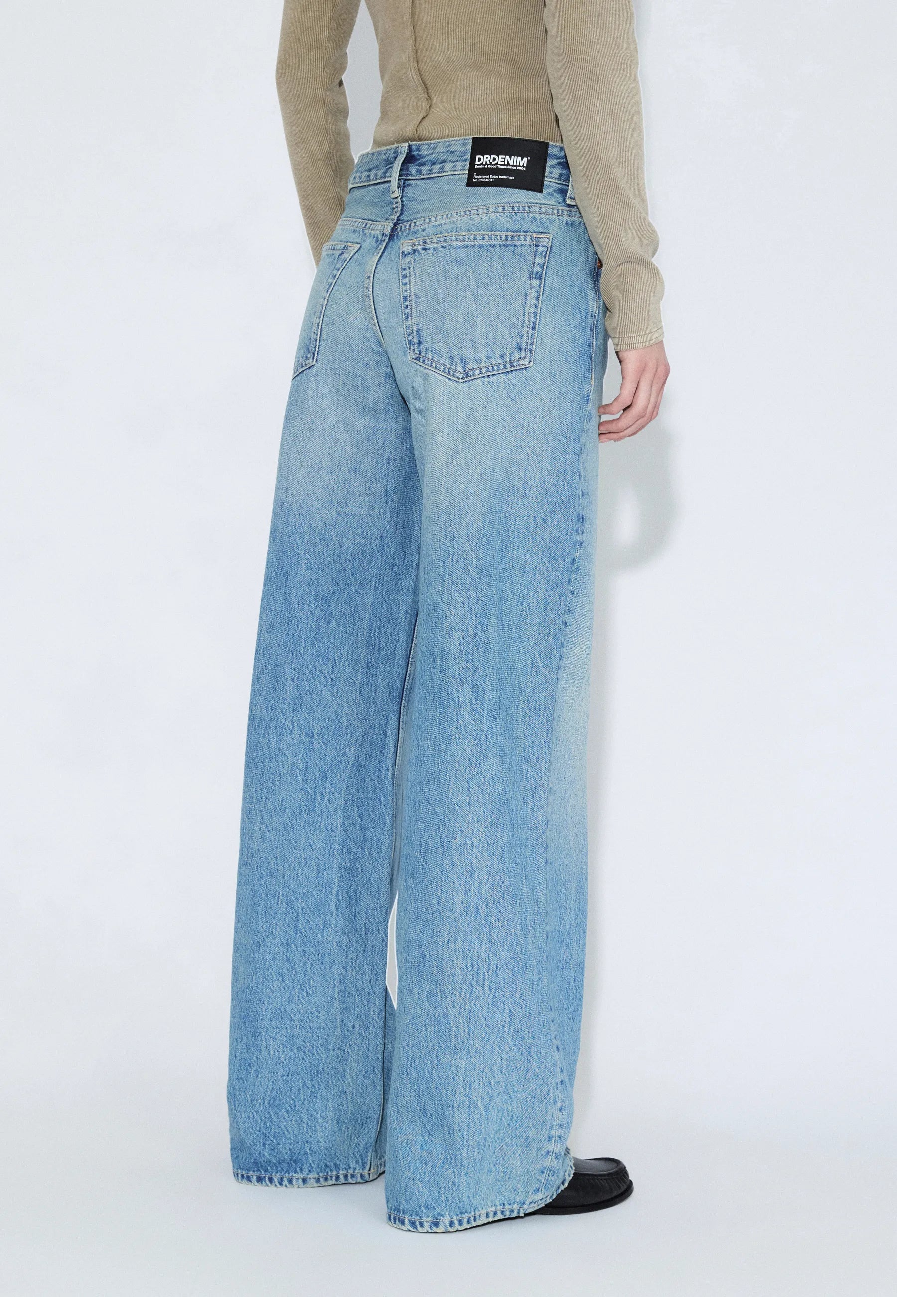 Dr. Denim Rhue Wide Jeans - Drift Sky Used - Kubanna