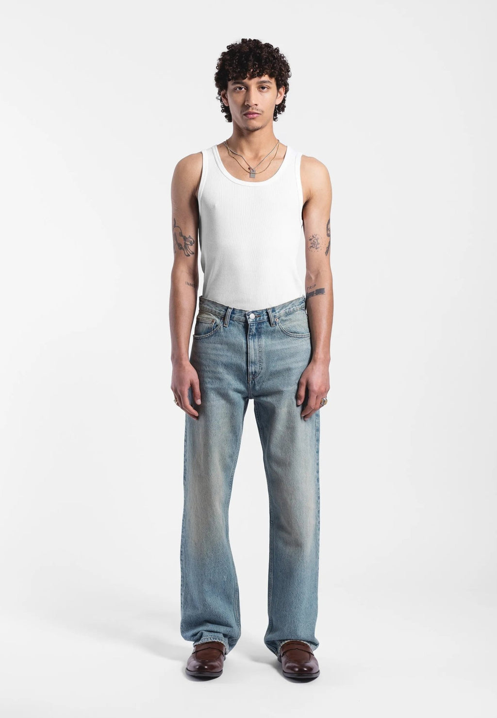 Dr.Denim Omar Relaxed Jeans - Stream Sky Aged - Kubanna