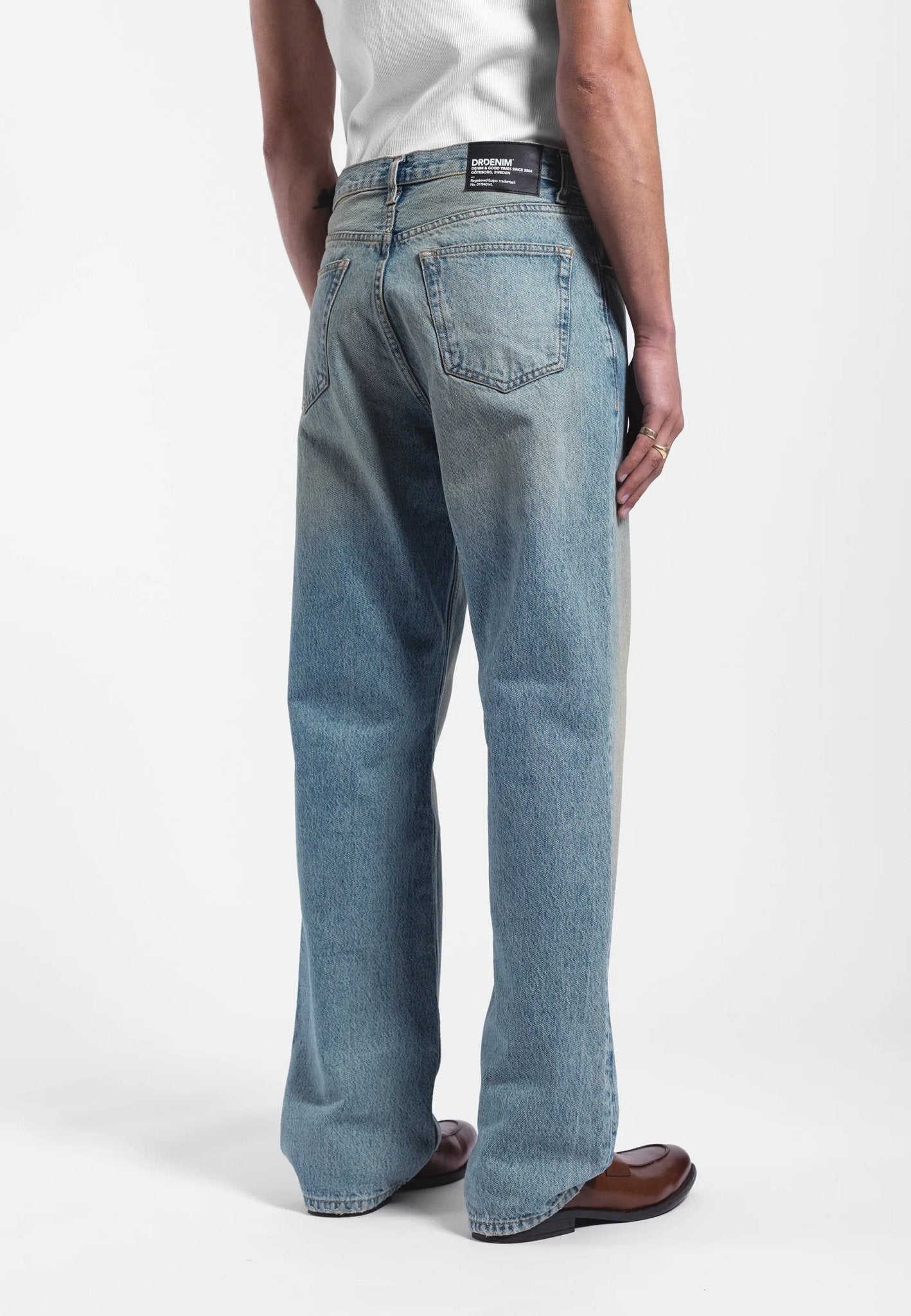 Dr.Denim Omar Relaxed Jeans - Stream Sky Aged - Kubanna