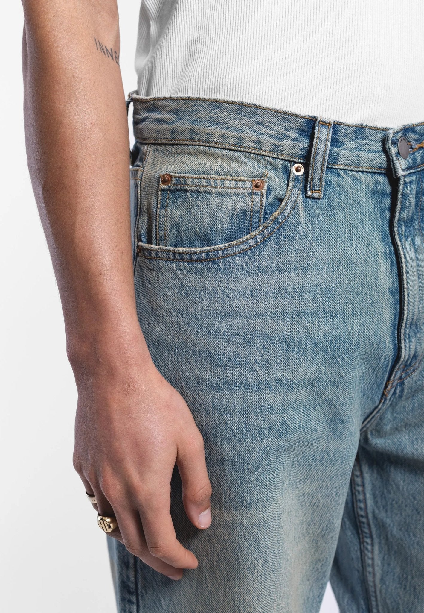 Dr.Denim Omar Relaxed Jeans - Stream Sky Aged - Kubanna