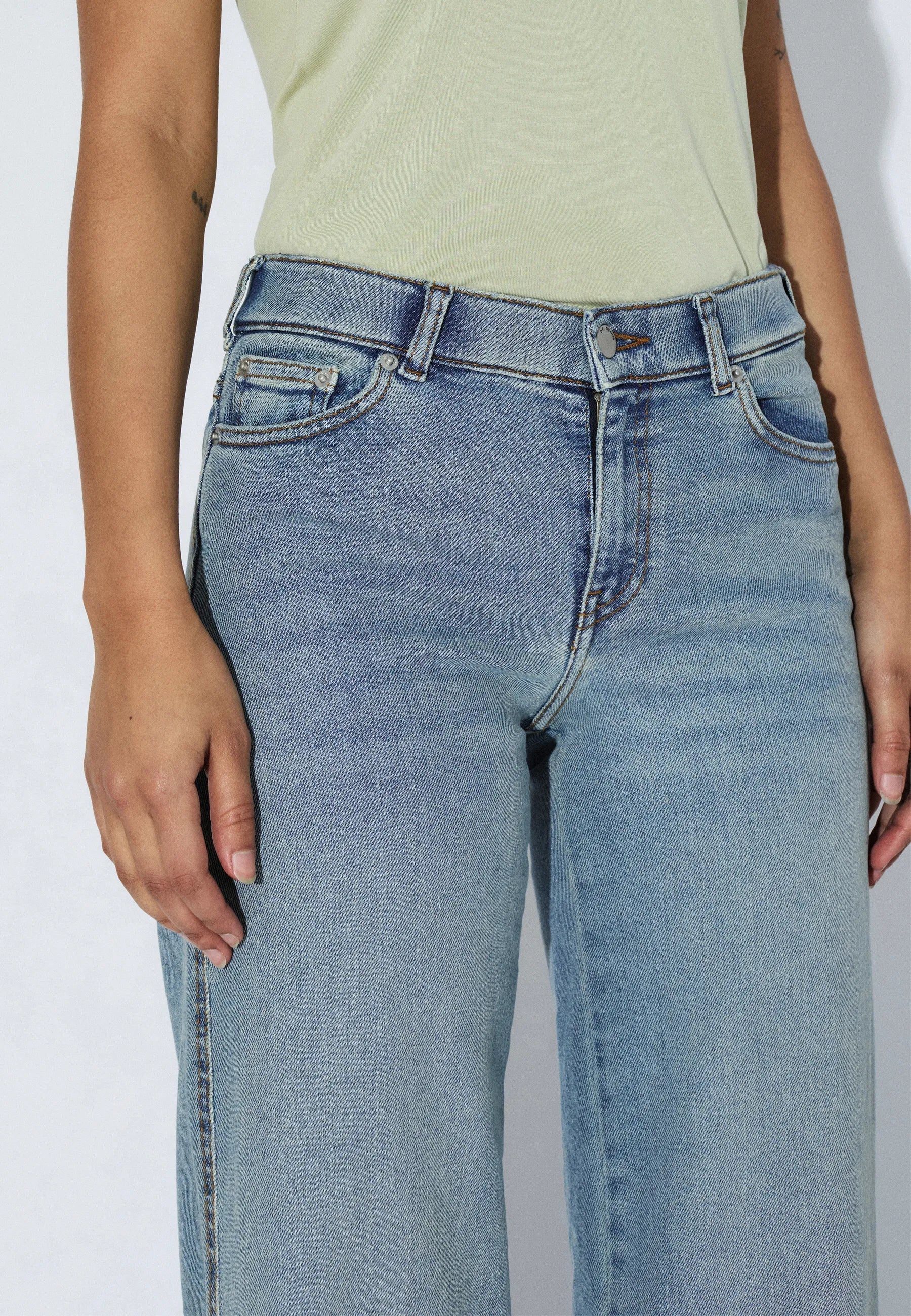 Dr.Denim Zila Wide Jeans - Cape Light Vintage - Kubanna