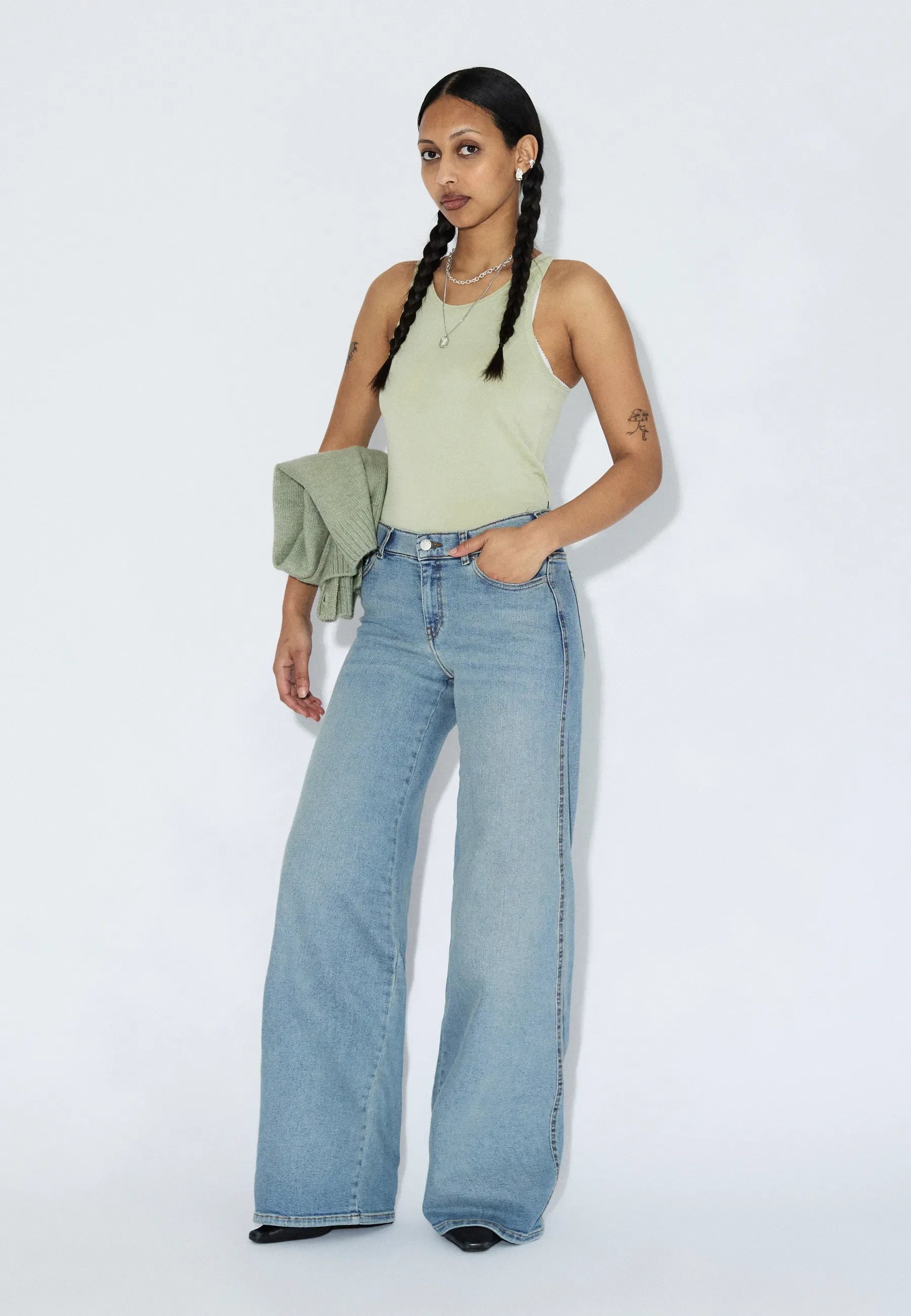 Dr.Denim Zila Wide Jeans - Cape Light Vintage - Kubanna