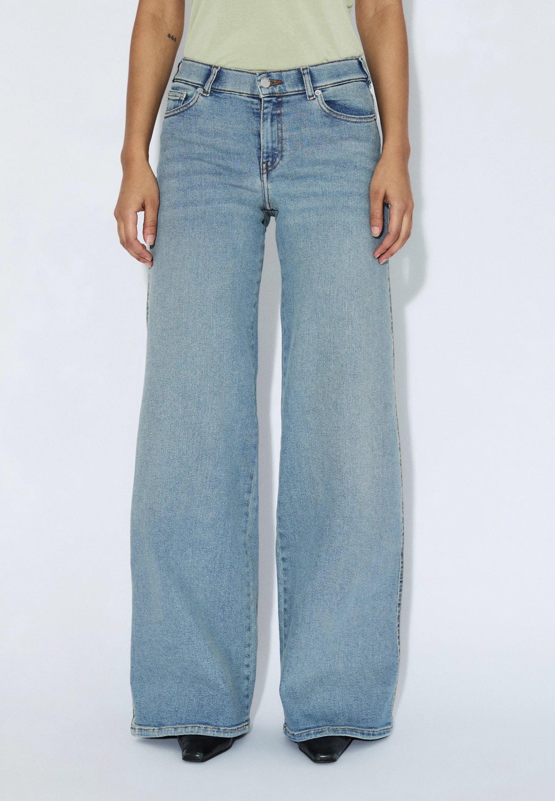 Dr.Denim Zila Wide Jeans - Cape Light Vintage - Kubanna