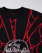 Edwin Black Widow Sweater - Black - Kubanna