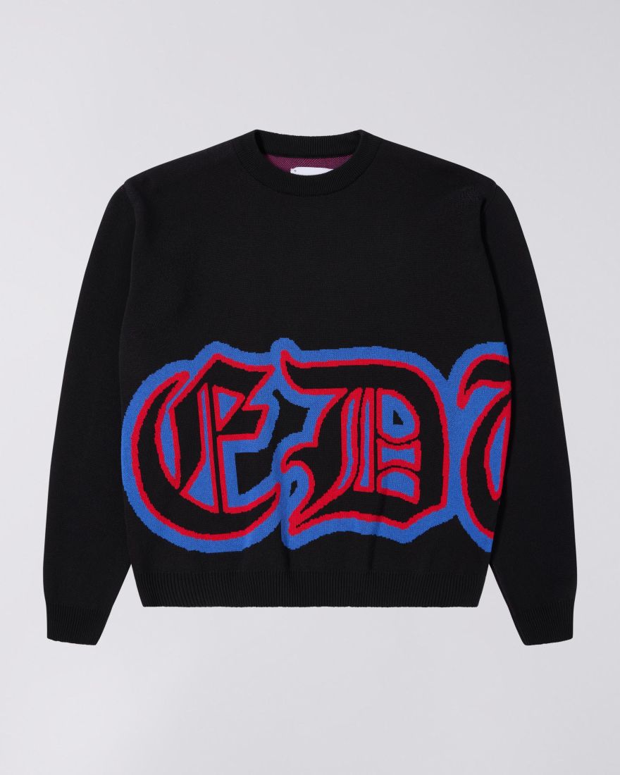 Edwin Gothic Sweater - Black - Kubanna