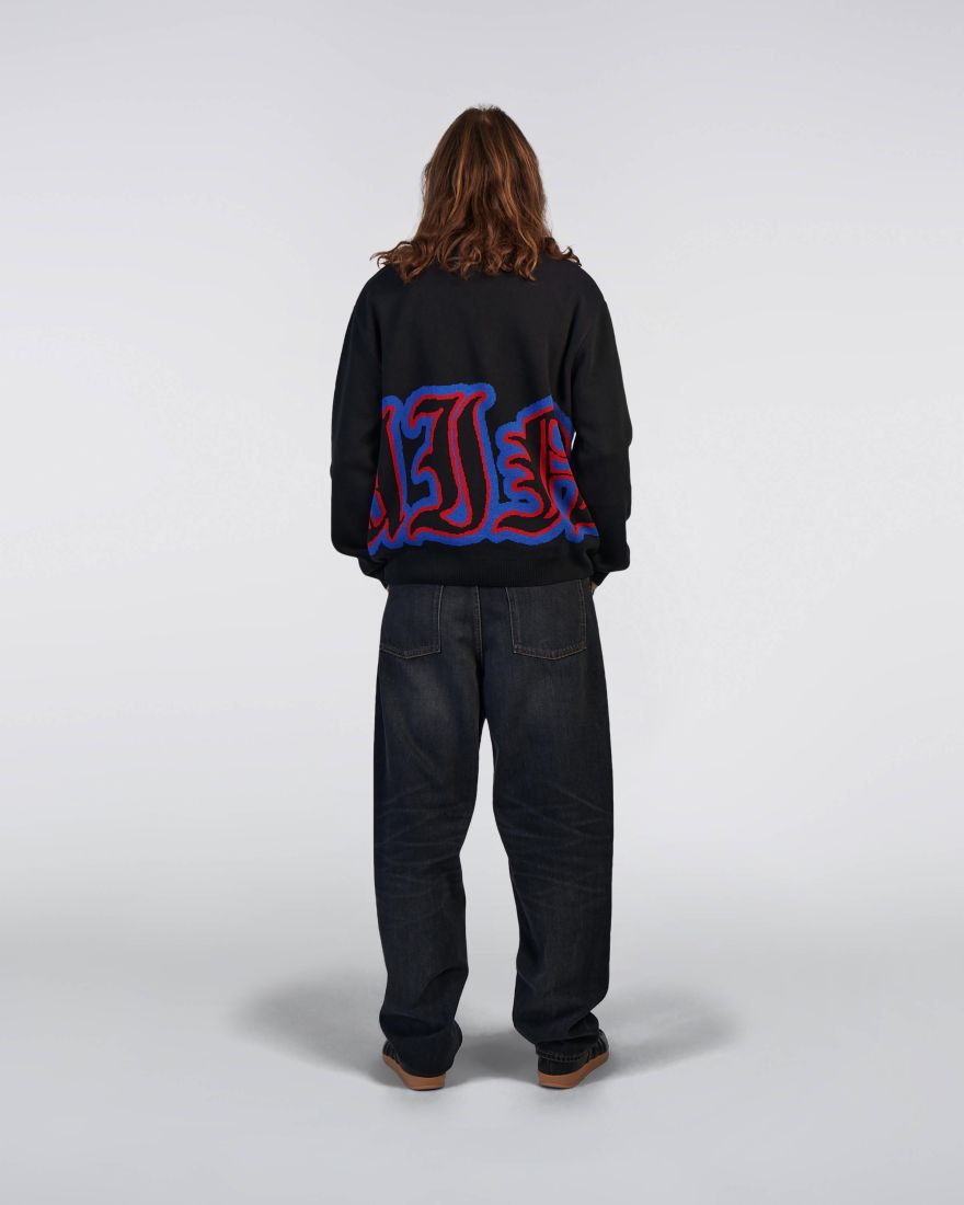 Edwin Gothic Sweater - Black - Kubanna