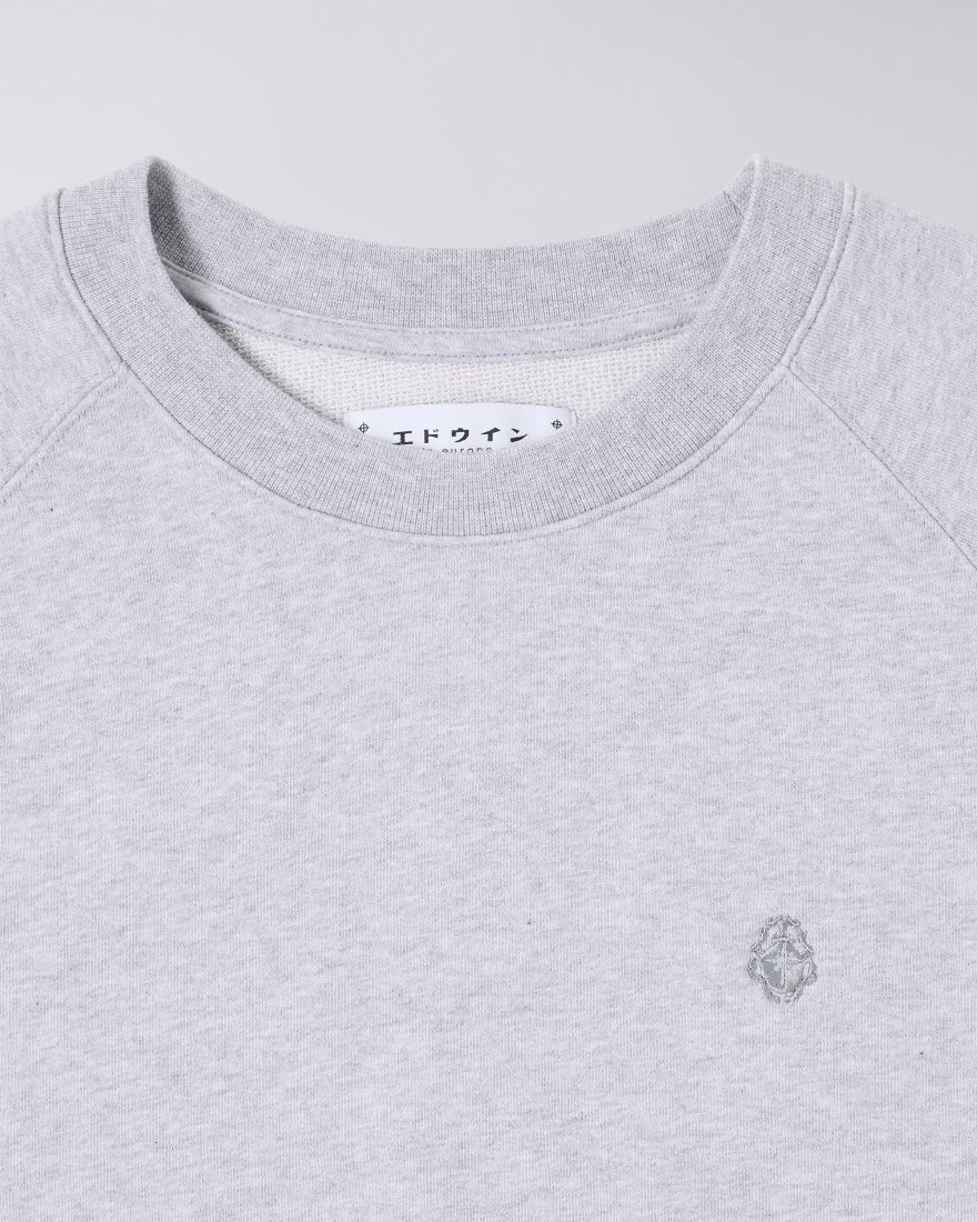 Edwin W' Core Sweat - Grey - Kubanna