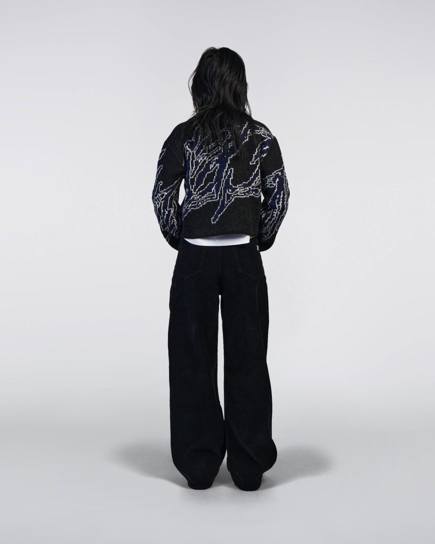 Edwin W' Gill Sweater - Black - Kubanna