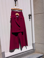 Elara Gilet – Burgundy - Kubanna
