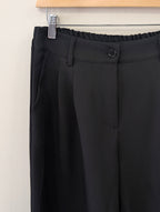Elara Tailored Pants – Black - Kubanna