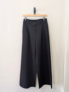 Elara Tailored Pants – Black - Kubanna
