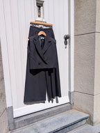 Elara Tailored Pants – Black - Kubanna