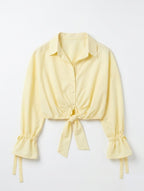 Ellena Blouse - Yellow - Kubanna