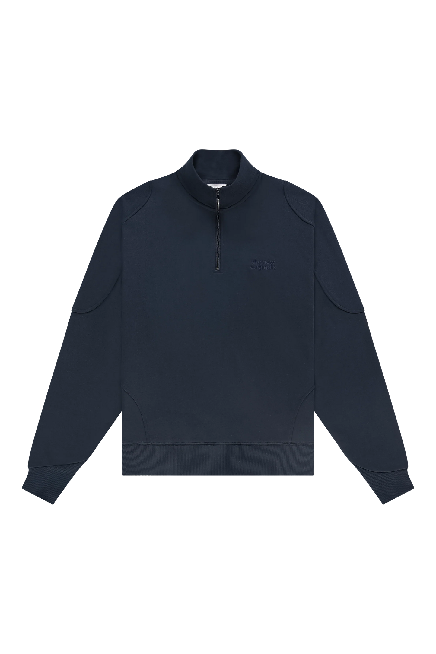 The New Originals Emblem Half-Zip Sweater - Navy