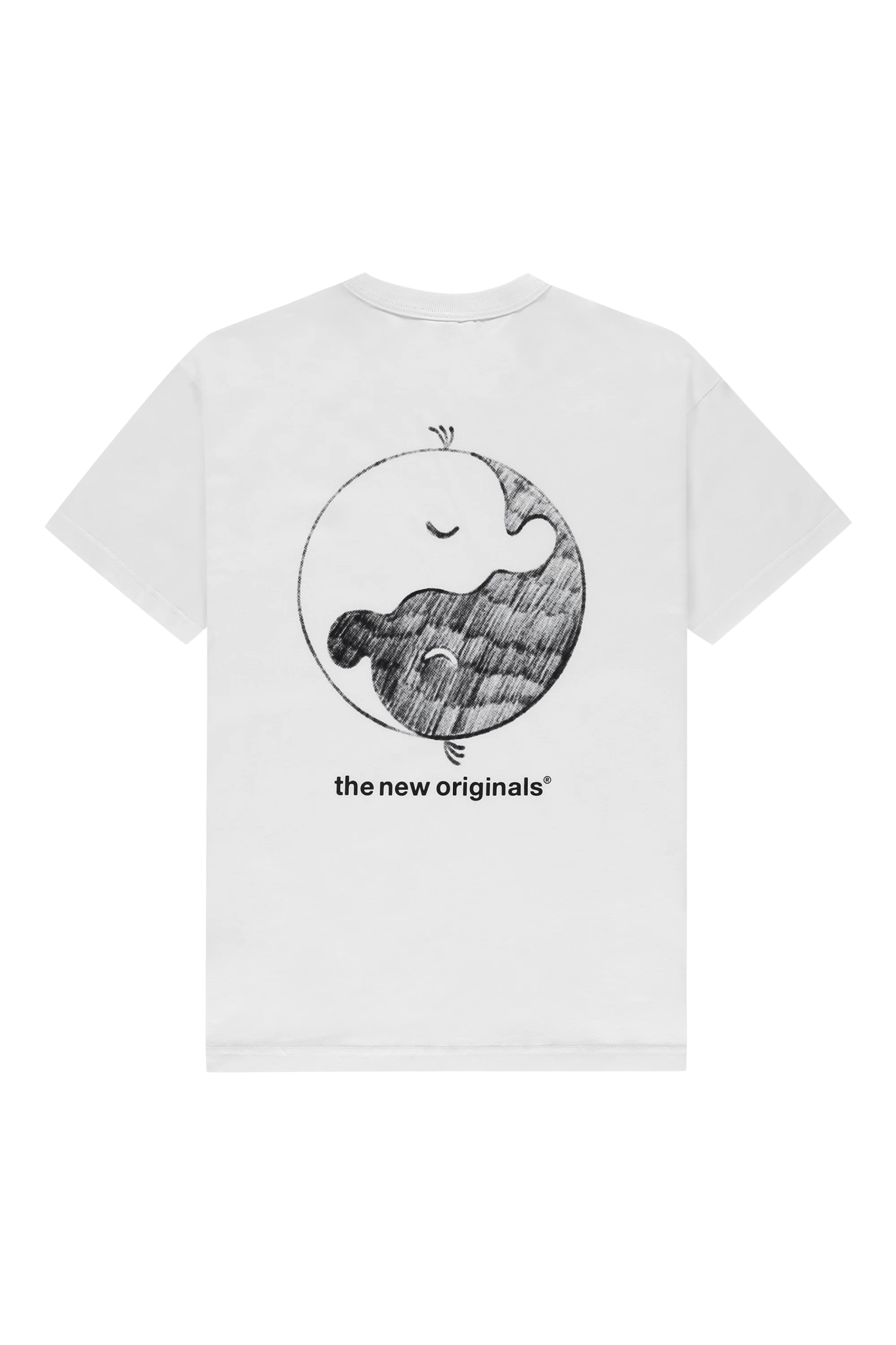 The New Originals Freddy Ying Yang Tee - White - Kubanna
