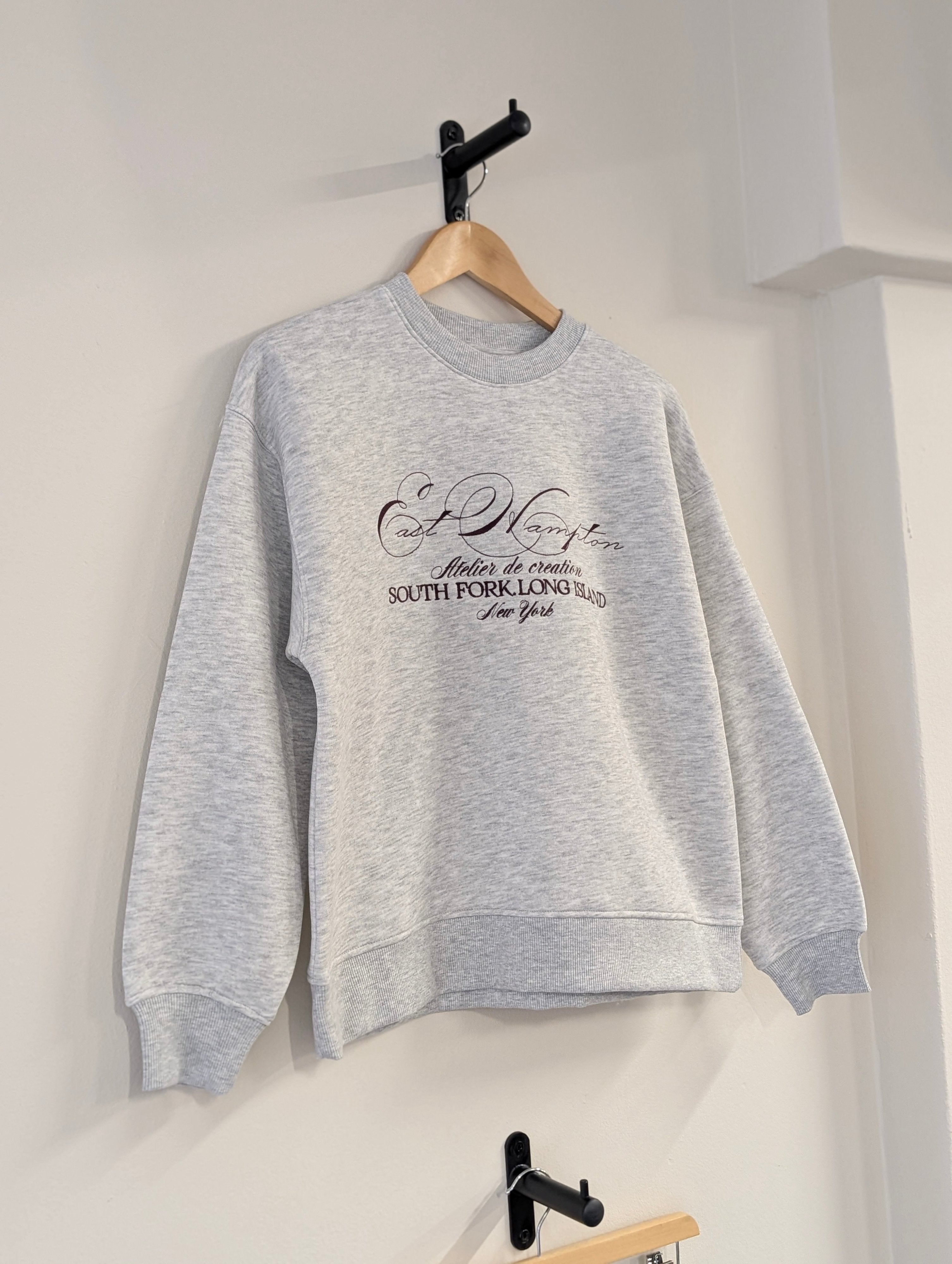 Gina Tricot Printed Sweater It - Greymelange - Kubanna