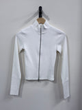 Gina Tricot Two - Way Zip Top - Cloud Dancer - Kubanna