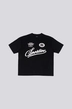 Goodies Sportive Buffalo Open Track T-shirt - Black - Kubanna
