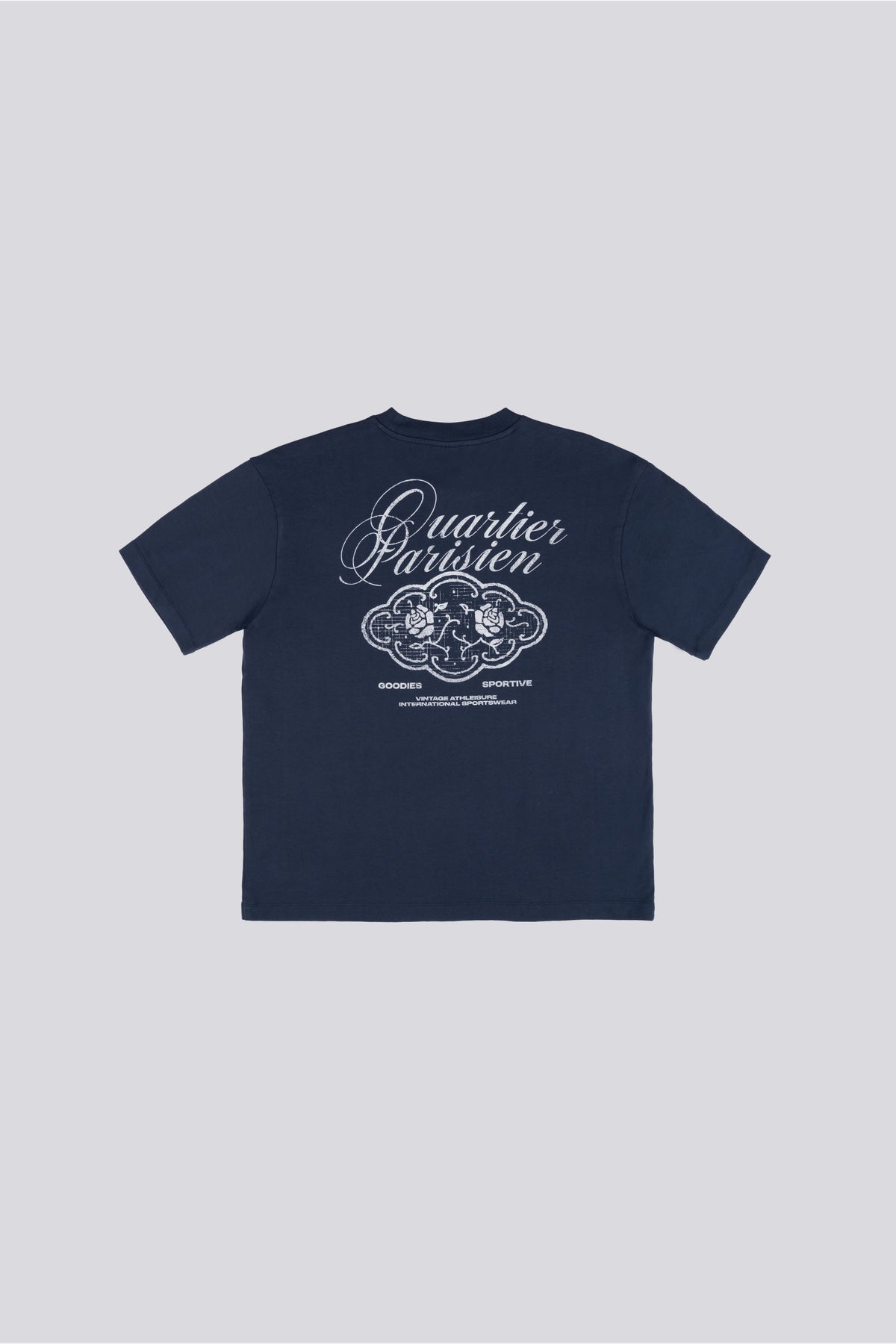 Goodies Sportive | Filigrana T-shirt - Navy - Kubanna