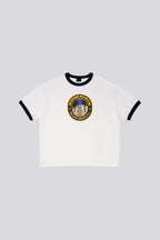 Goodies Sportive Grand Oriental Ringer T-shirt - White/Navy - Kubanna