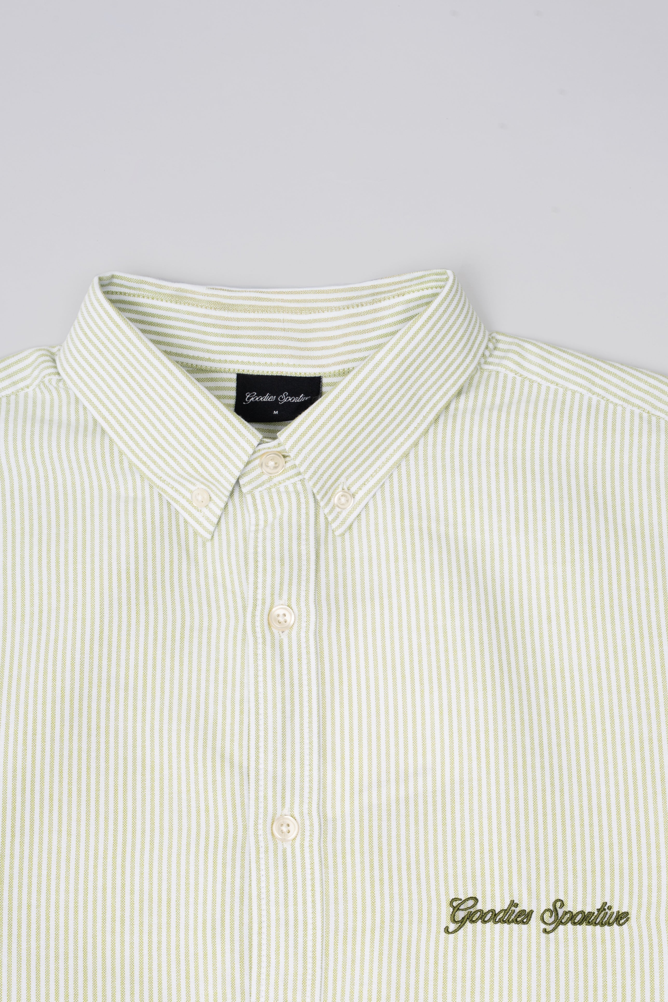 Goodies Sportive Hay Oxford Shirt - Green - Kubanna
