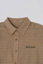 Goodies Sportive Moss Boxy Shirt - Brown/Caramel - Kubanna