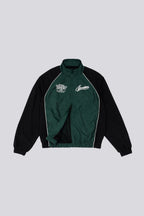 Goodies Sportive Open Track Suit Jacket - Green - Kubanna