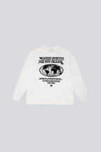 Goodies Sportive Radio Station L/S Shirt - White - Kubanna