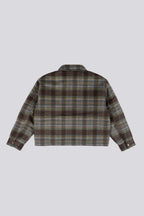 Goodies Sportive | Retro Field Check Jacket - Green/Brown - Kubanna