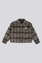 Goodies Sportive | Retro Field Check Jacket - Green/Brown - Kubanna