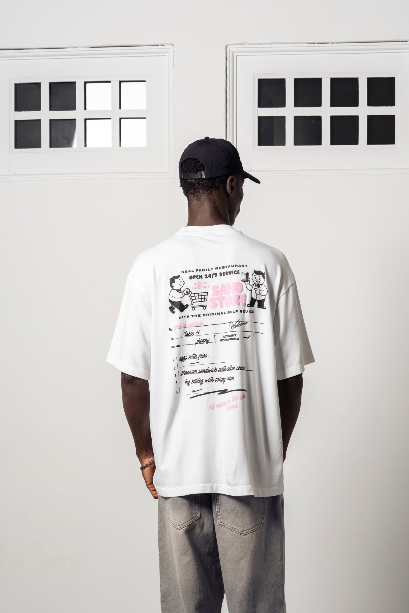 Goodies Sportive Sand Store T-shirt - White - Kubanna