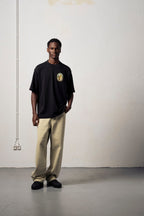 Goodies Sportive Sophisticated Airlines T-shirt - Black - Kubanna