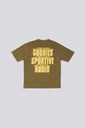 Goodies Sportive - Sportive Radio T-shirt - Khaki - Kubanna