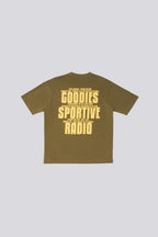 Goodies Sportive - Sportive Radio T-shirt - Khaki - Kubanna