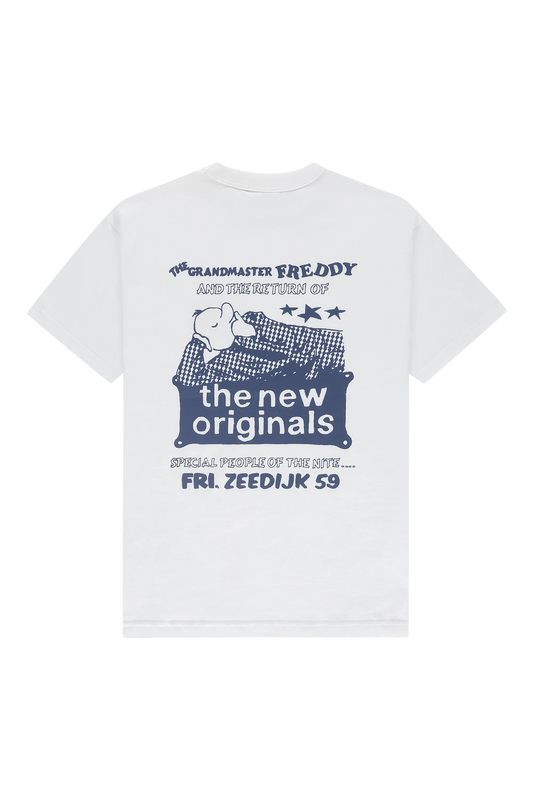 The New Originals Grandmaster Freddy Tee - White