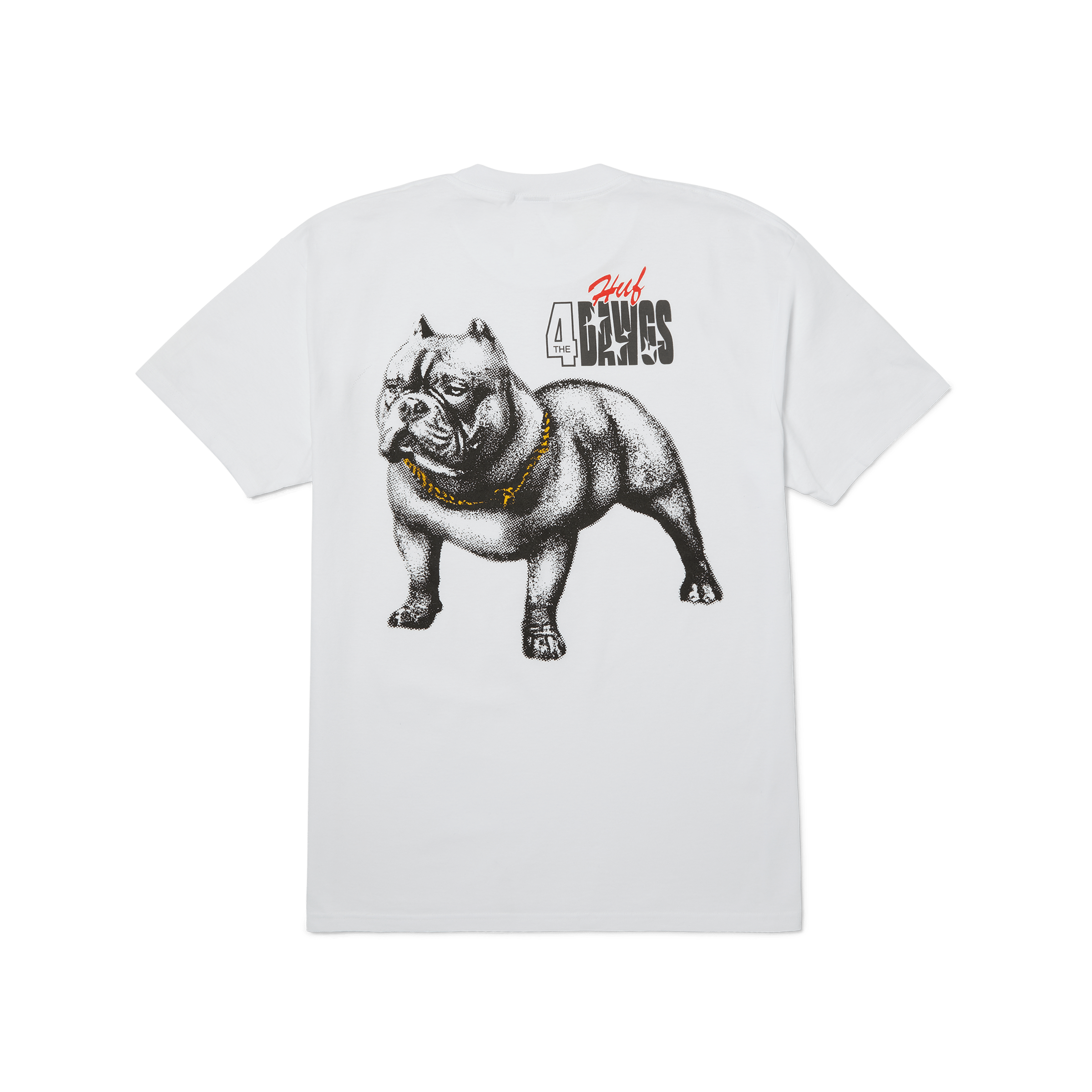 HUF 4 The Dawgs Tee - White - Kubanna