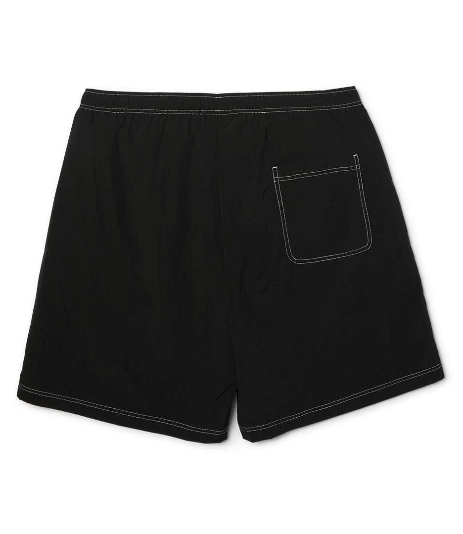 HUF 89 Contrast Easy Shorts - Black - Kubanna