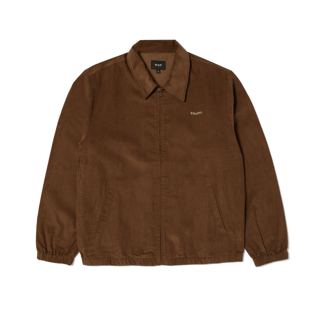 HUF 89 Corduroy Shop Jacket - Chocolate - Kubanna