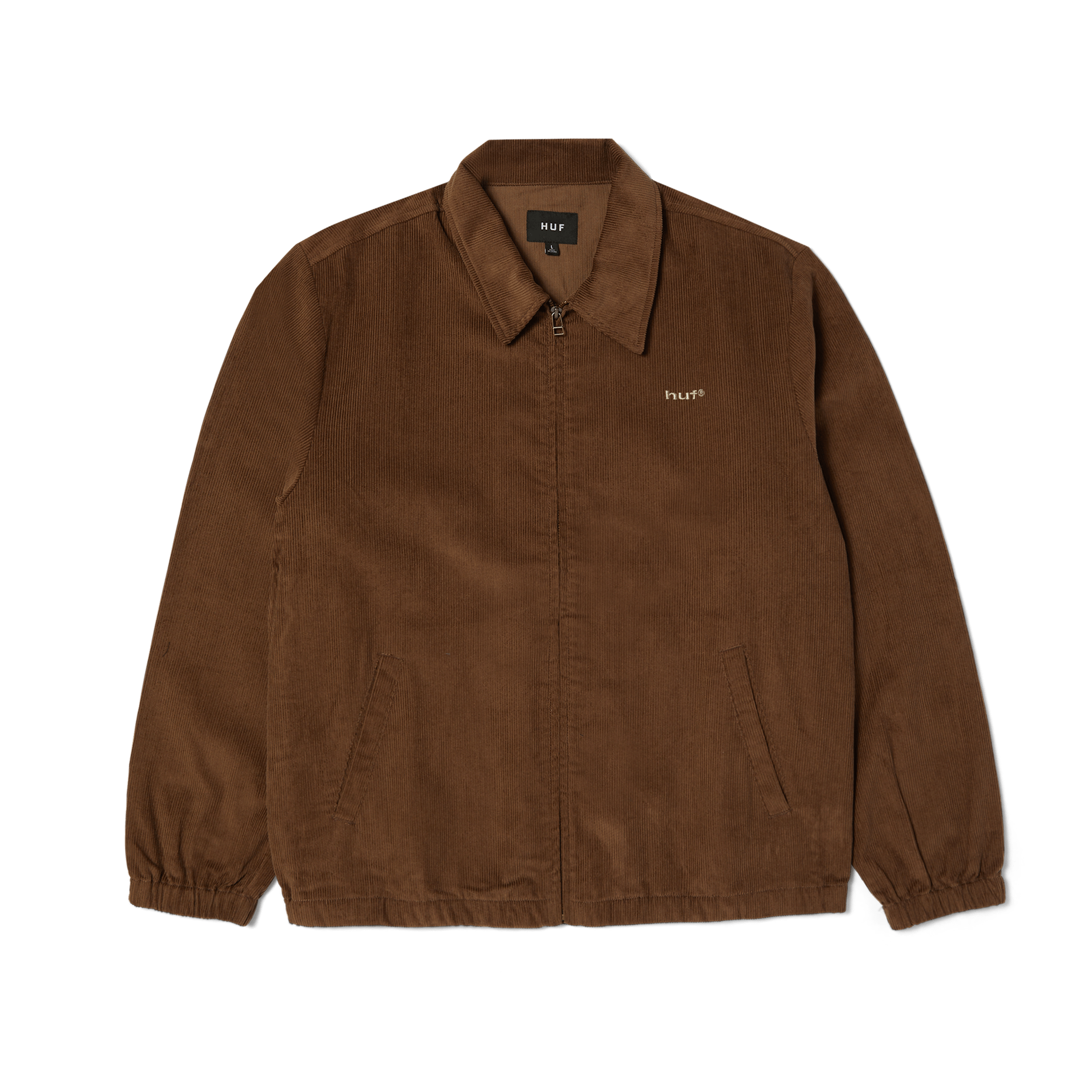 HUF 89 Corduroy Shop Jacket - Chocolate - Kubanna