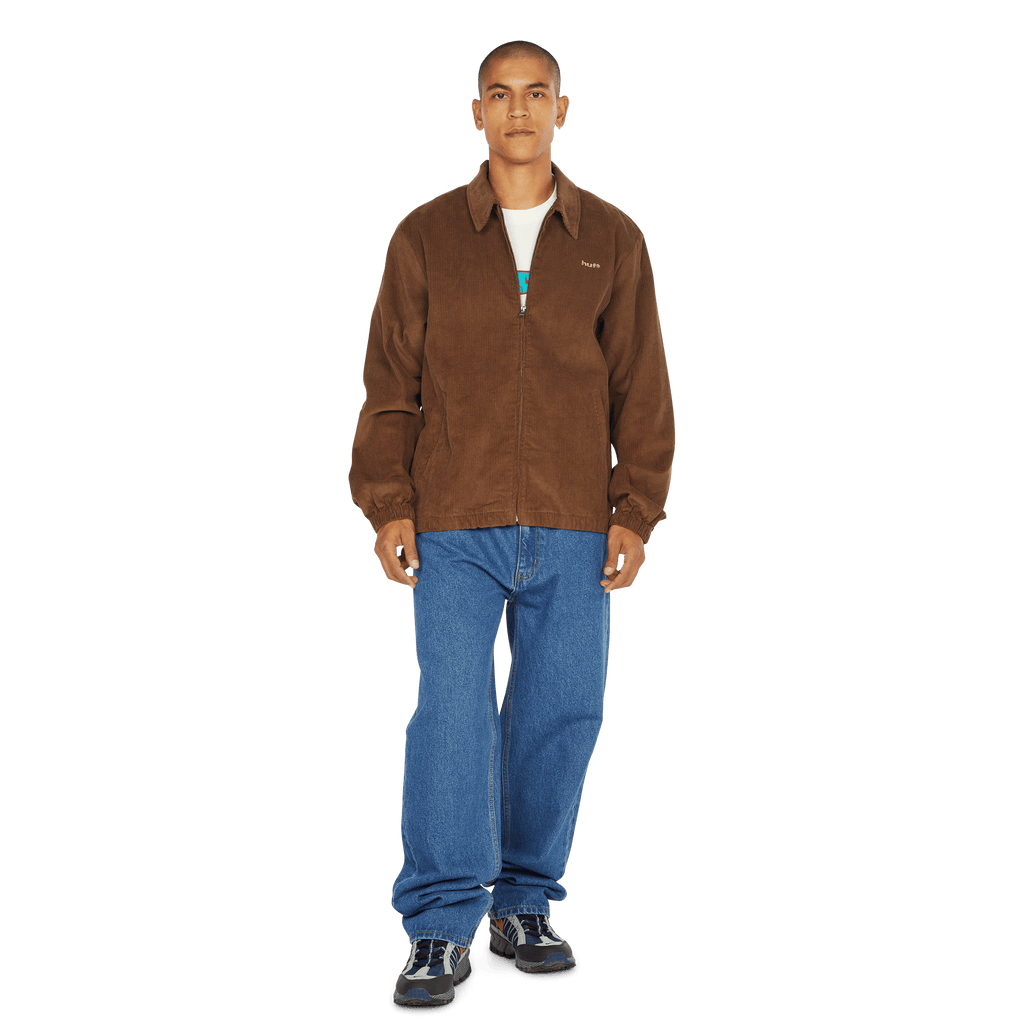 HUF 89 Corduroy Shop Jacket - Chocolate - Kubanna