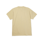 HUF | 89 Embroidered T-shirt – Cream/Black - Kubanna