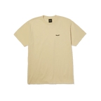 HUF | 89 Embroidered T-shirt – Cream/Black - Kubanna