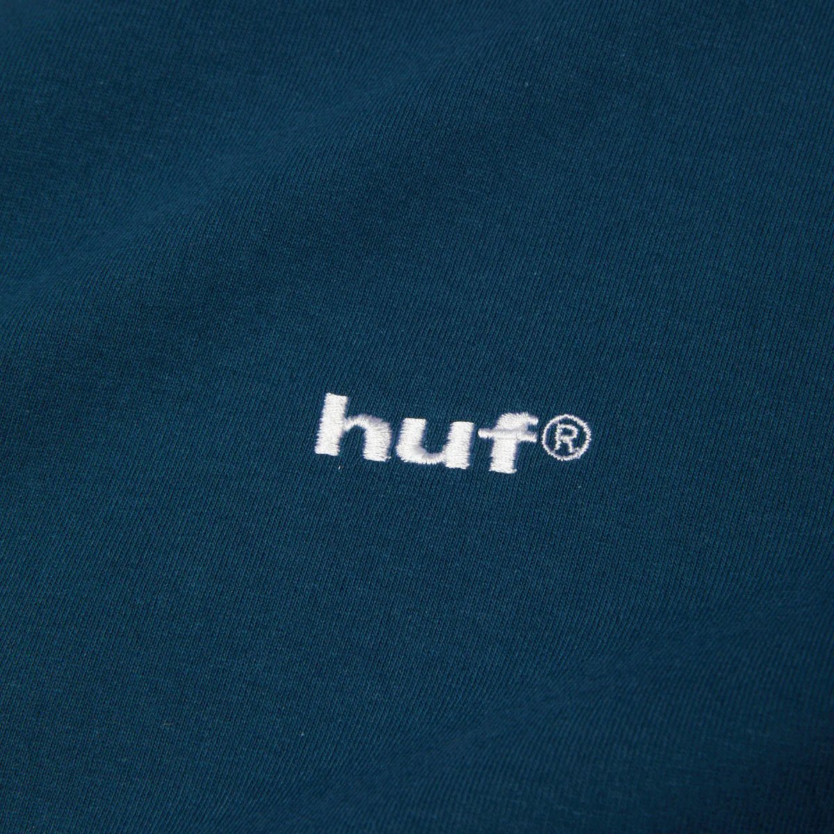 HUF | 89 Embroidered T-shirt – Harbor Blue/White - Kubanna