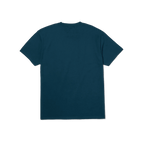 HUF | 89 Embroidered T-shirt – Harbor Blue/White - Kubanna
